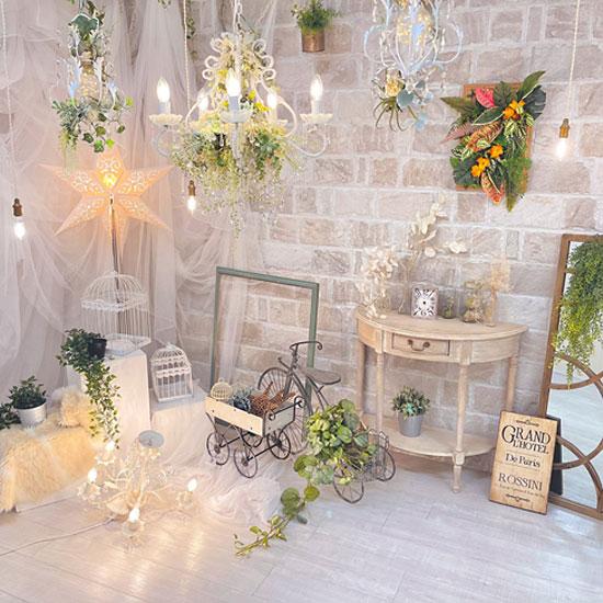 <大阪>貸切スタジオ ルシエル スタジオB 白ベースアンティーク【今里】 - 画像 (2)