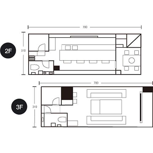 <東京>BARスタジオ西麻布 ヒルズビル3F【西麻布駅】 - 画像 (2)