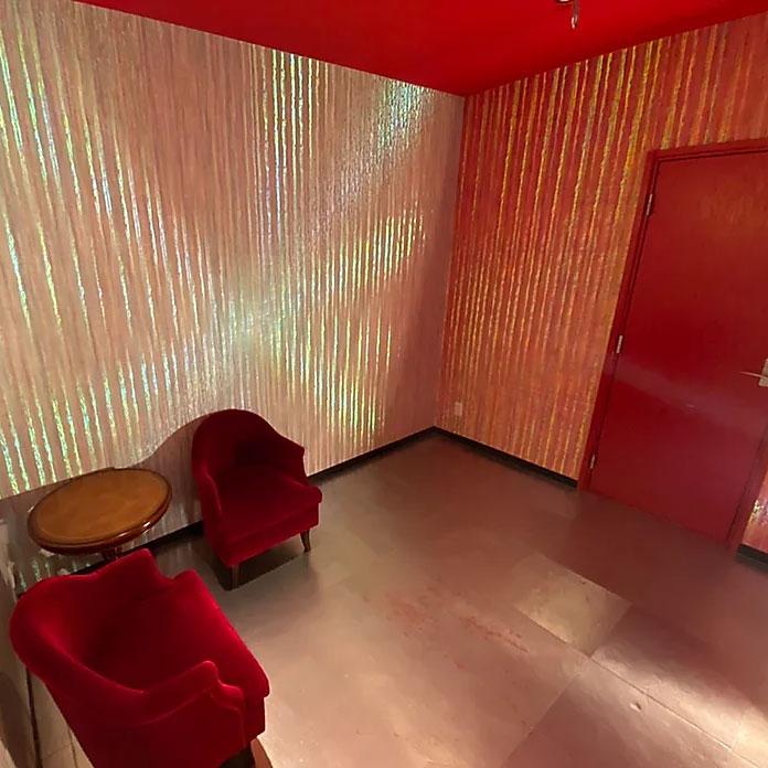 <東京>エススリースタジオ Cルーム 真っ赤オーロラ加工【森下駅】