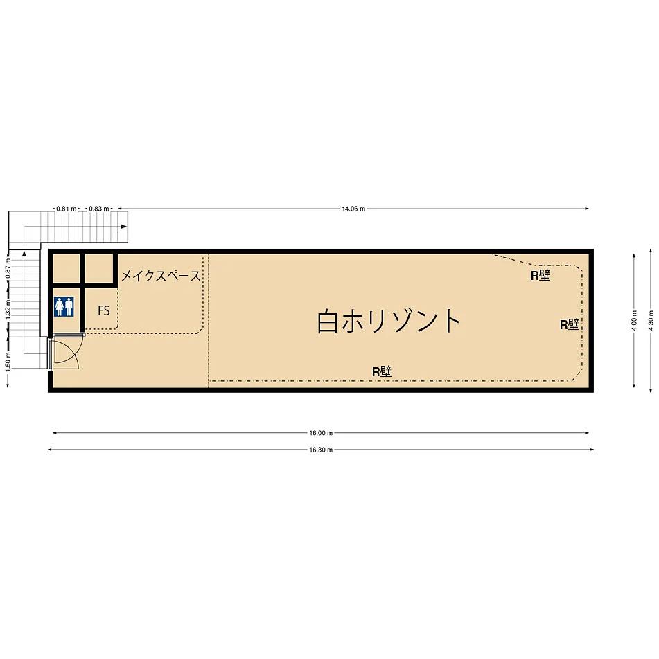 <東京>アーティストフォトスタジオ 四谷スタジオ グレーレンガ壁【四ツ谷駅】 - 画像 (6)