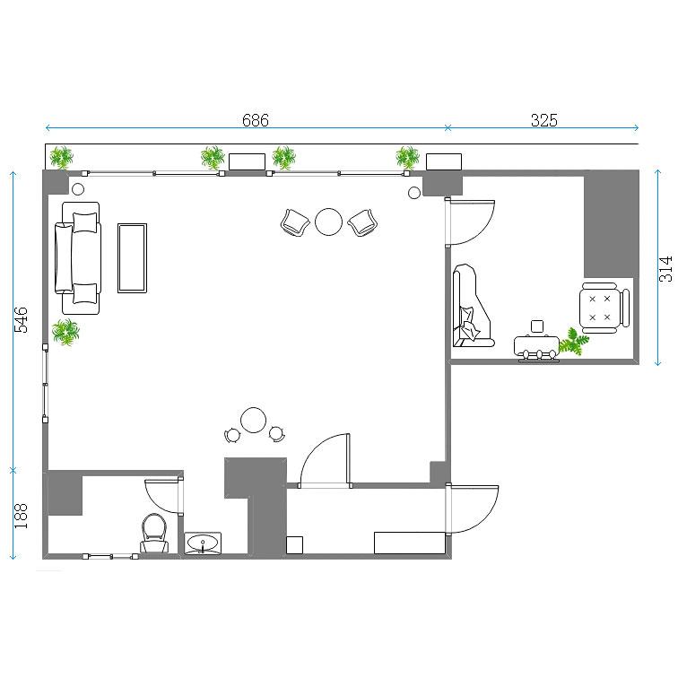 ＜東京＞GAILLARD 7F モトキスタジオ【曙橋駅】 - 画像 (3)