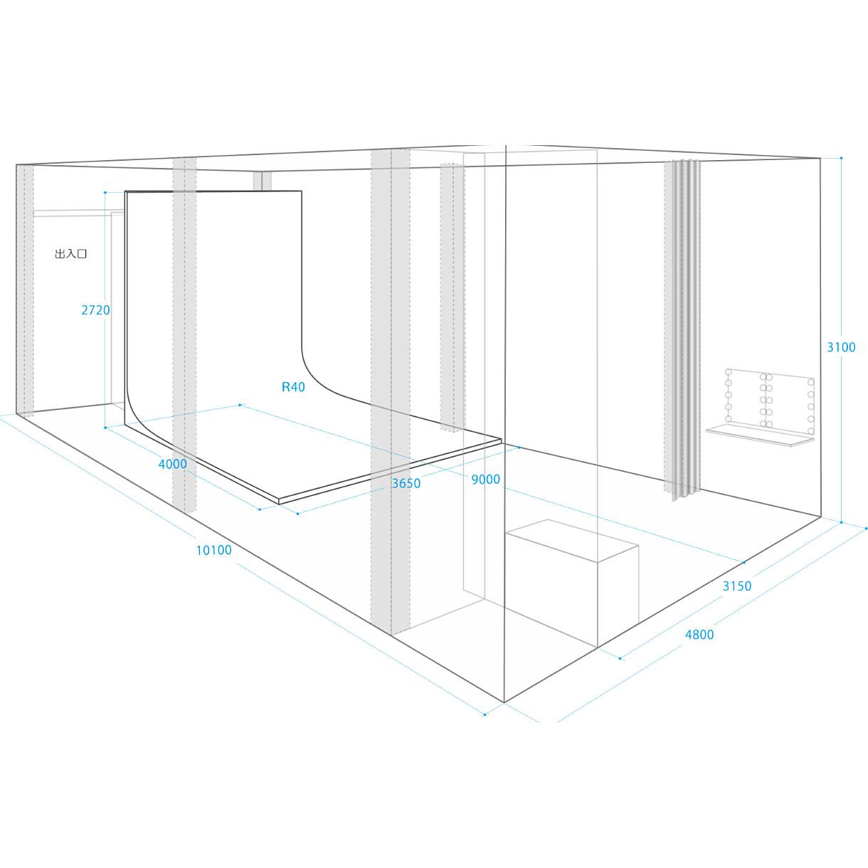<東京>東日本橋スタジオ(東京レンタル撮影スタジオ)【馬喰横山駅】 - 画像 (5)