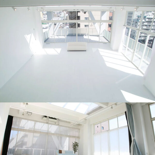 ＜愛知＞スタジオサリュー名古屋スタジオ ロフト、テラス、屋上【名古屋 鶴舞駅】