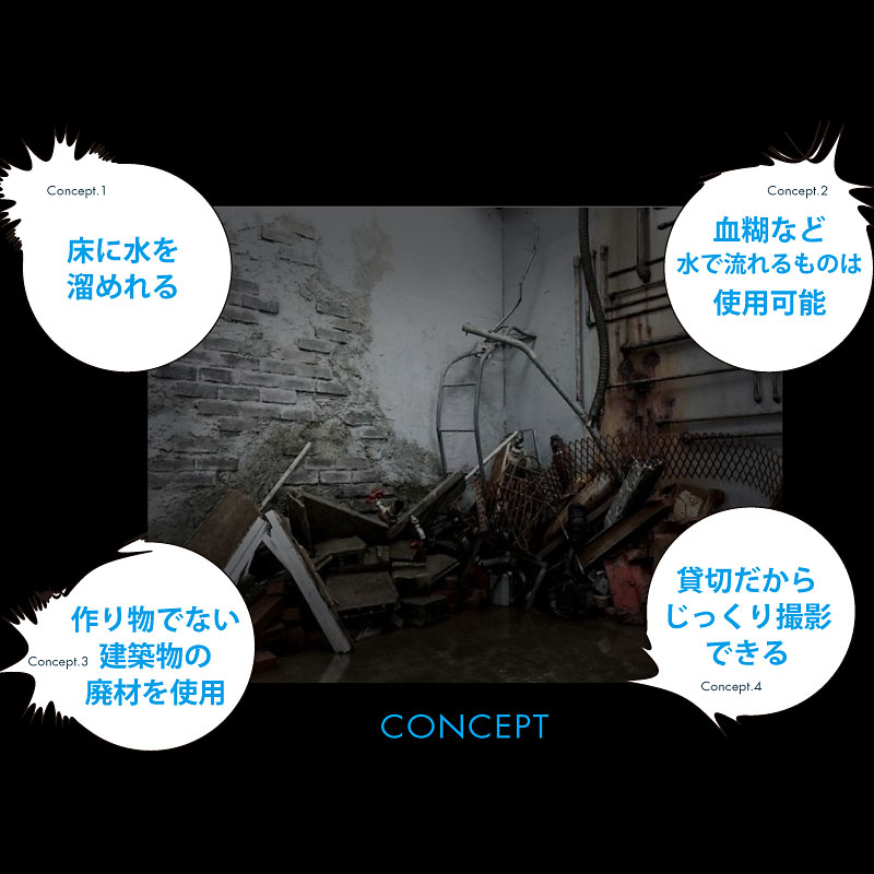 <福岡>水廃墟スタジオ福岡【千代県庁口駅】