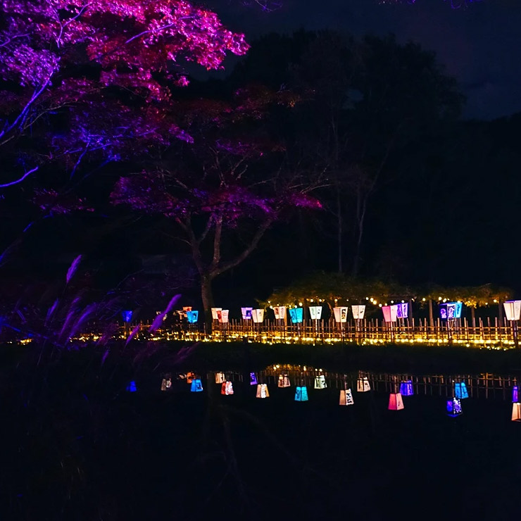 <岩手>みちのく民俗村 イルミネーション 【展勝地バス停】<span class="price-others">おひとりの入場料</span> - 画像 (2)