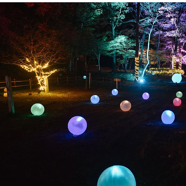 <岩手>みちのく民俗村 イルミネーション 【展勝地バス停】<span class="price-others">おひとりの入場料</span> - 画像 (3)