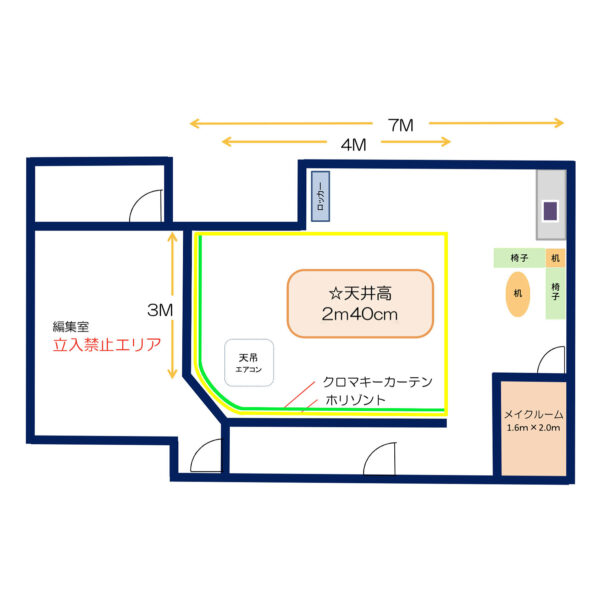＜福岡＞映像スタジオLOOP HAKATA【博多駅】 - 画像 (3)