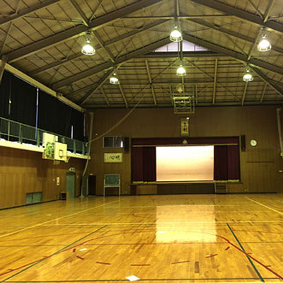 ＜奈良＞旧柳生中学校　体育館