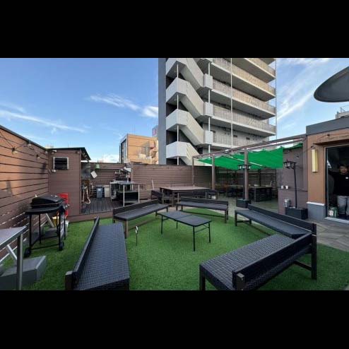 ＜東京＞屋上テラスBBQ 久米川ビル 開閉ルーフあり【久米川駅】 - 画像 (2)
